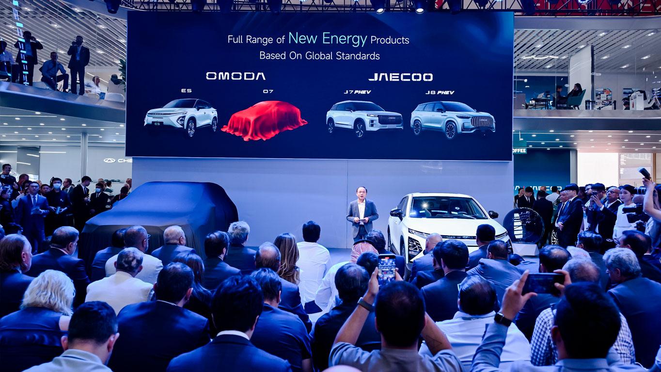 A marca automotiva de crescimento mais rápido globalmente revela uma nova família de produtos com estreia global