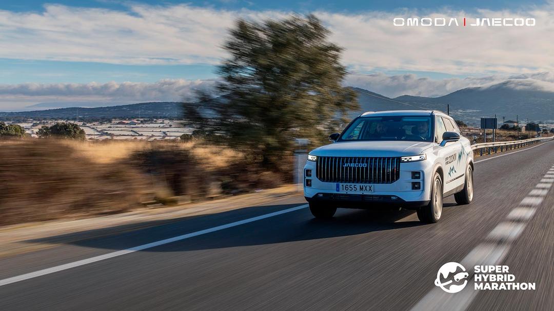 Quilometragem completa de 1.236 km! JAECOO 7 SHS quebra limites de direção na Espanha, definindo novos patamares para a mobilidade híbrida